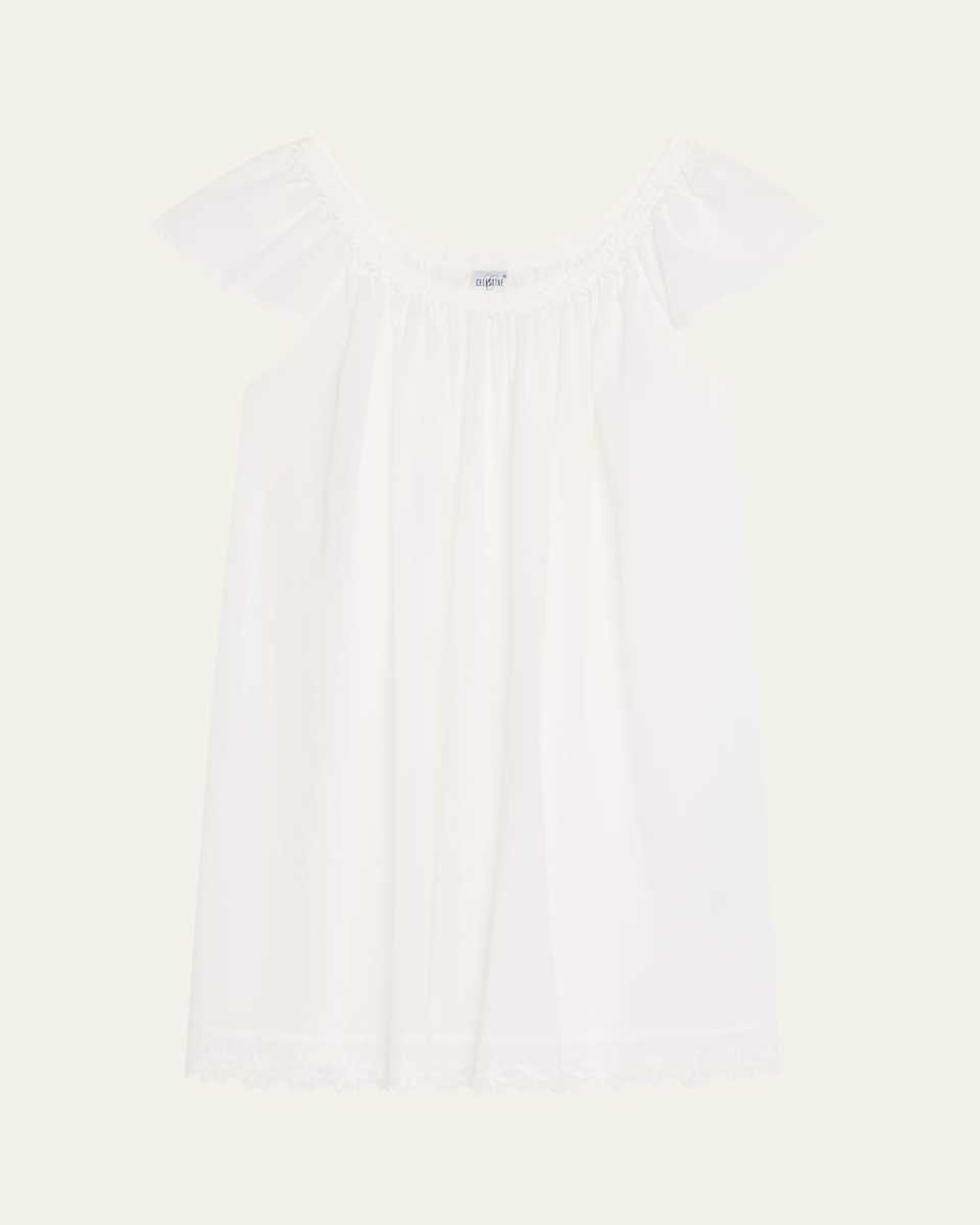 Conny 2 Lace-Trim Cotton Babydoll